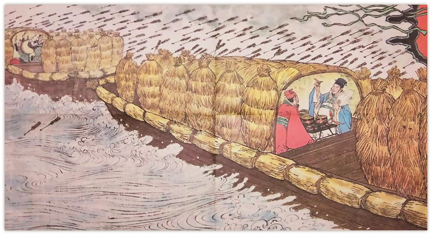 草船借箭的历史背景图片