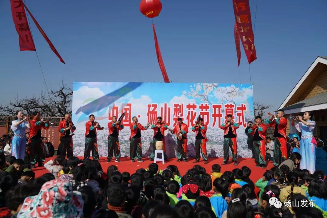 安徽砀山梨花节开幕图片
