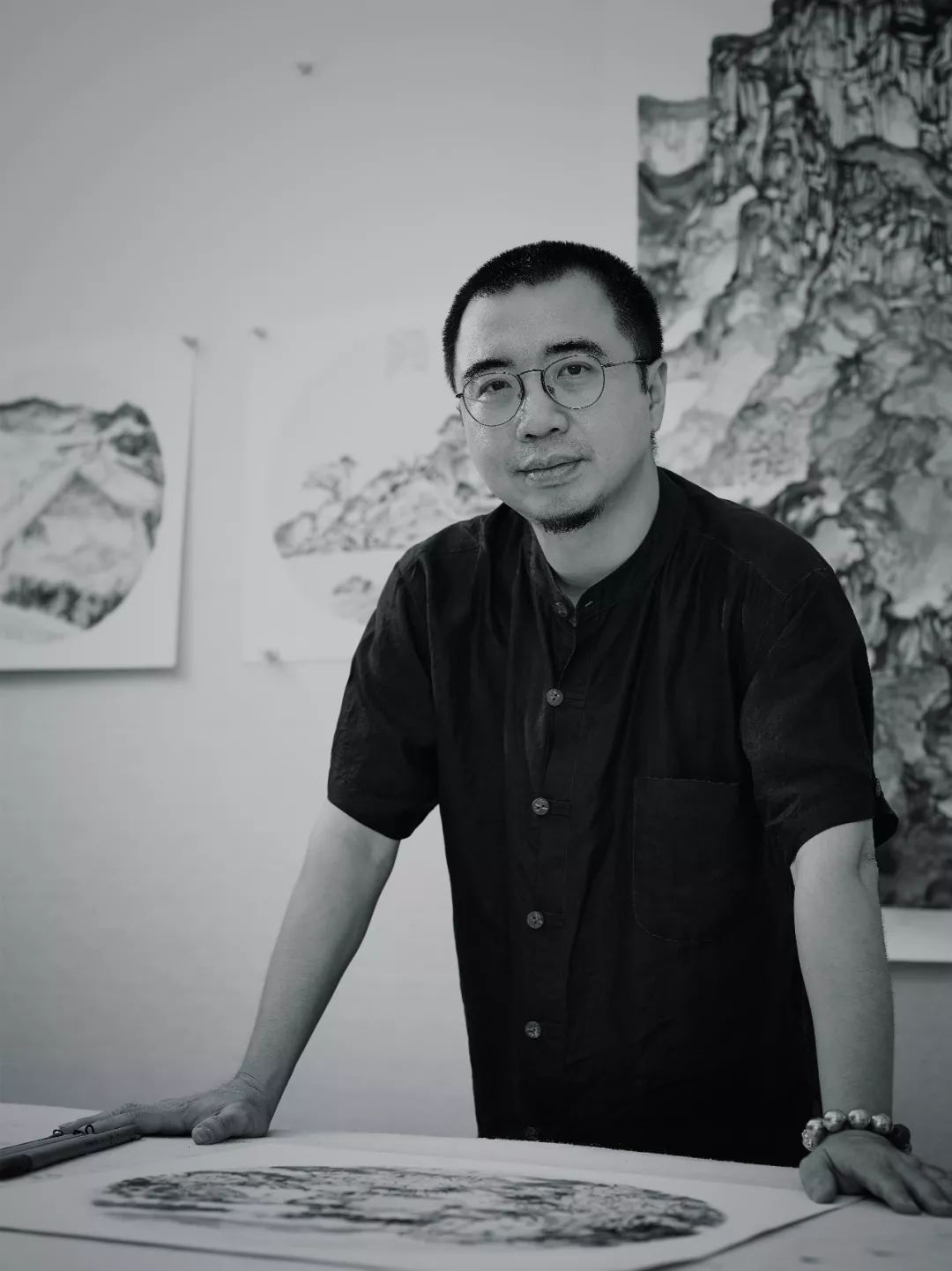 150cm×150cm 纸本设色 2008年张廷波广东画院签约画家张廷波《得