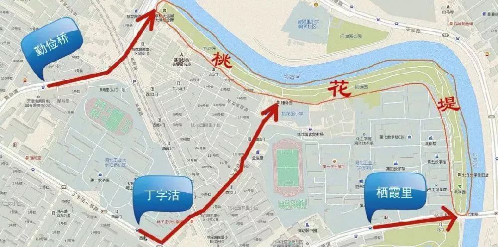 西沽街道地图图片