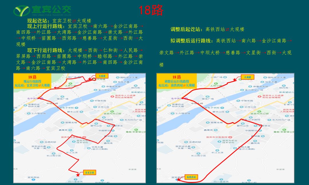 宜宾新增42,43,45,46路车,还有5条线路要调整,高铁通车倒计时