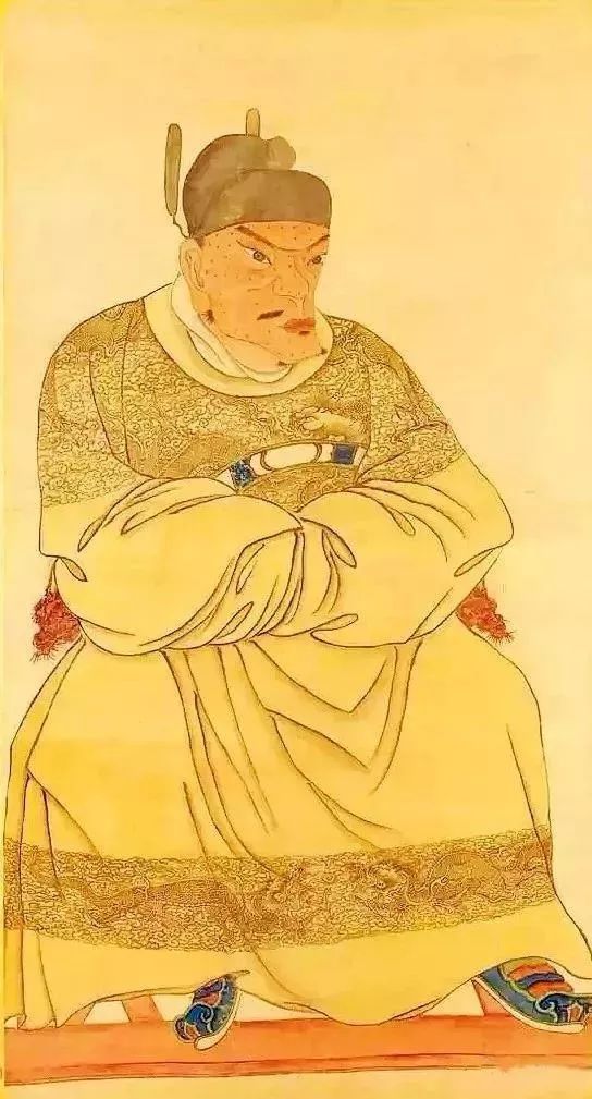 明太祖 朱元璋画像 台北故宫博物院藏