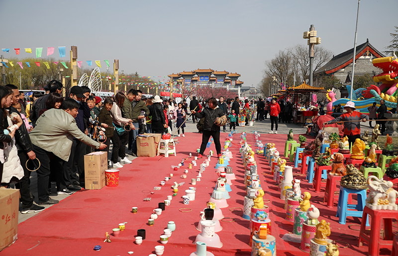 周至翠峰青山古庙会图片