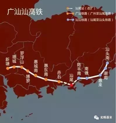 揭阳至惠来高铁线路图图片