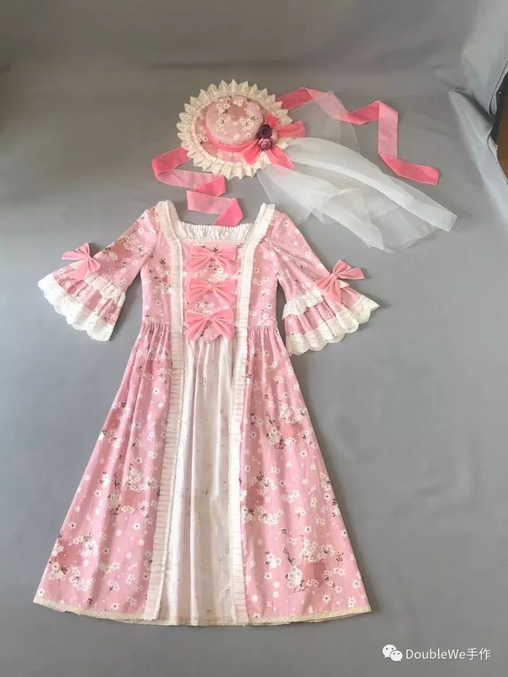 甜美洛丽塔(lolita)洋装的打版和缝制(8)