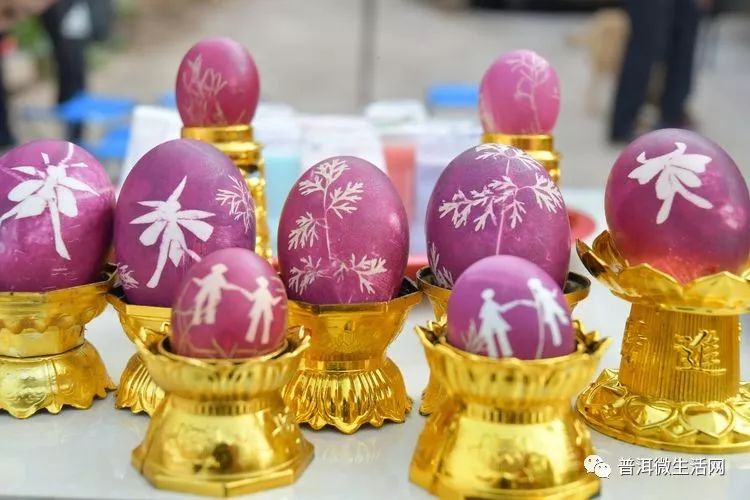 哈尼族红蛋节的由来图片