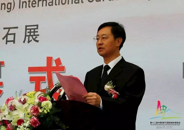 南宁市李建文,观赏石协会副会长钟长海,广西观赏石协会会长