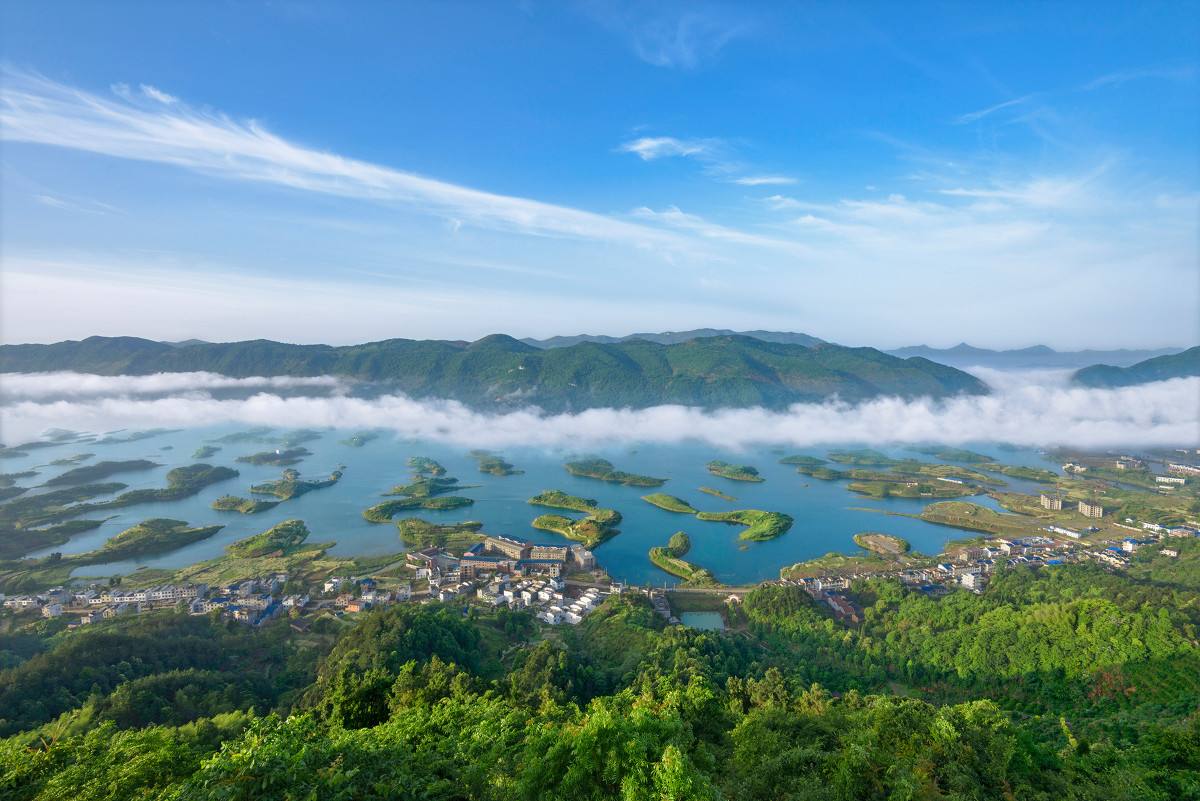 常德湖仙岛图片