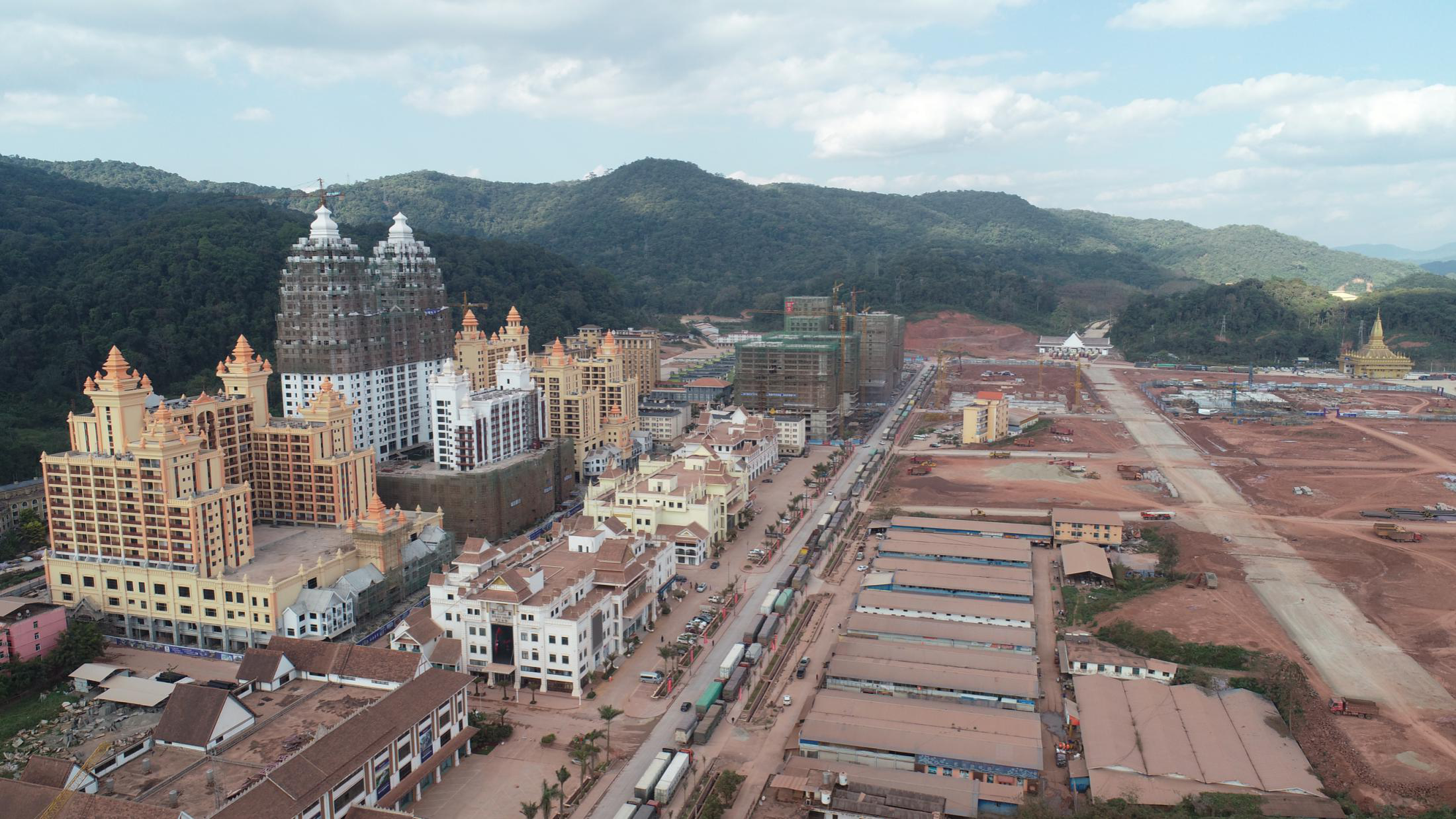 老挝磨丁经济特区图片
