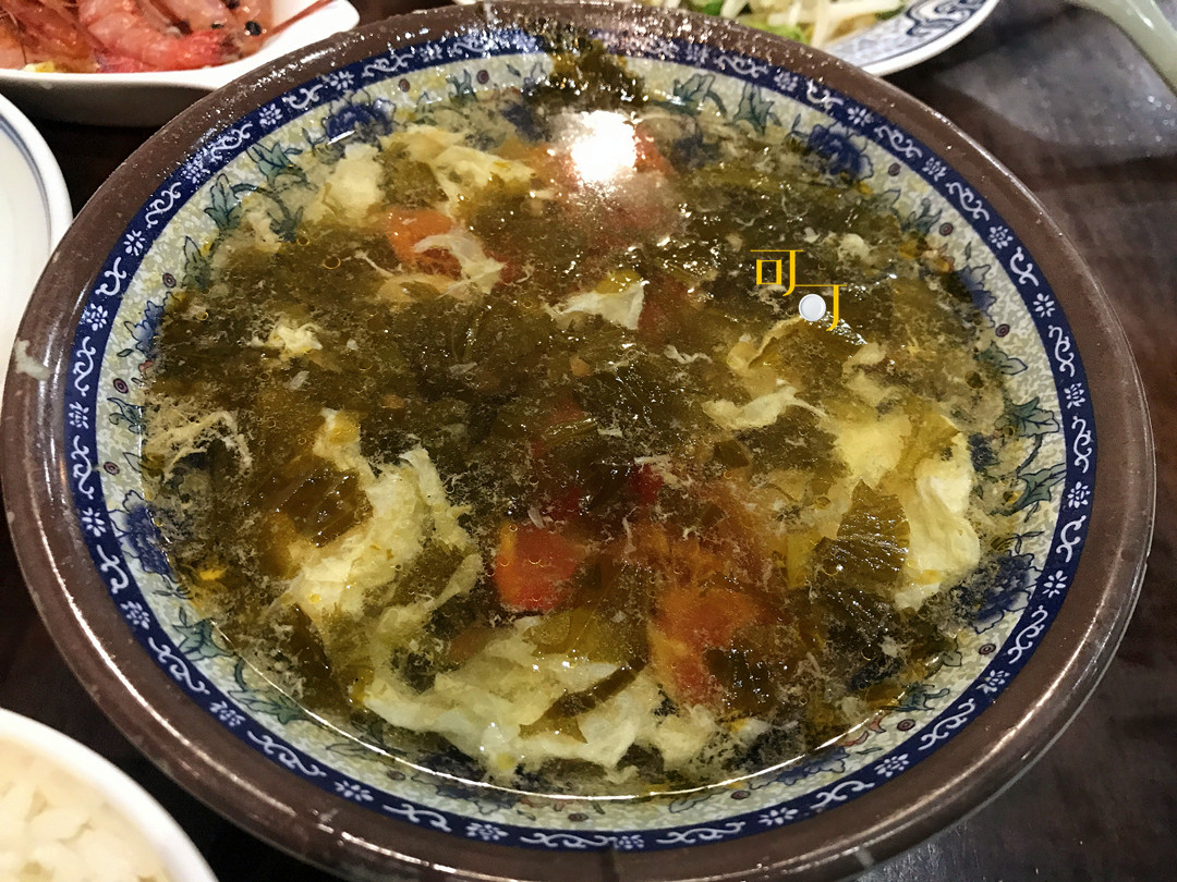 两个人大食堂晚餐,清明鹅,醉虾,4个菜53元,你觉得值吗?