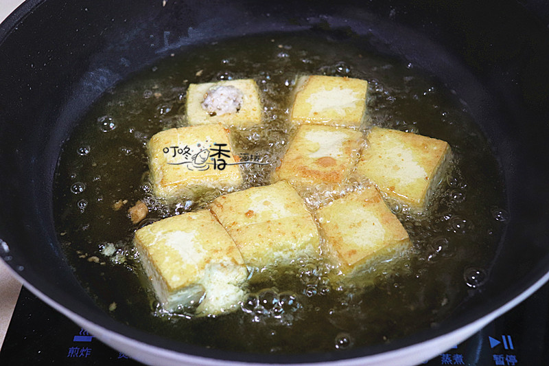 原創教你做客家釀豆腐鮮嫩滑潤味道鮮美百吃不厭