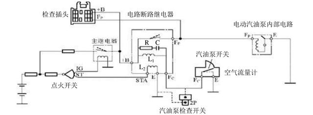 开关控制的油泵控制电路(见图2