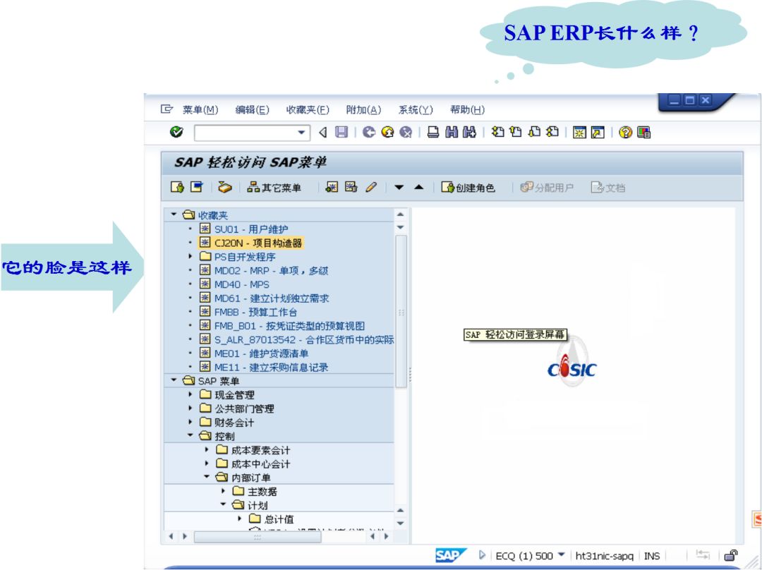 信息化建设saperp系统入门科普