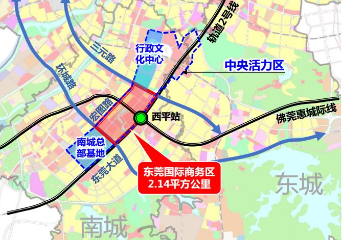 东莞规划图2025图片