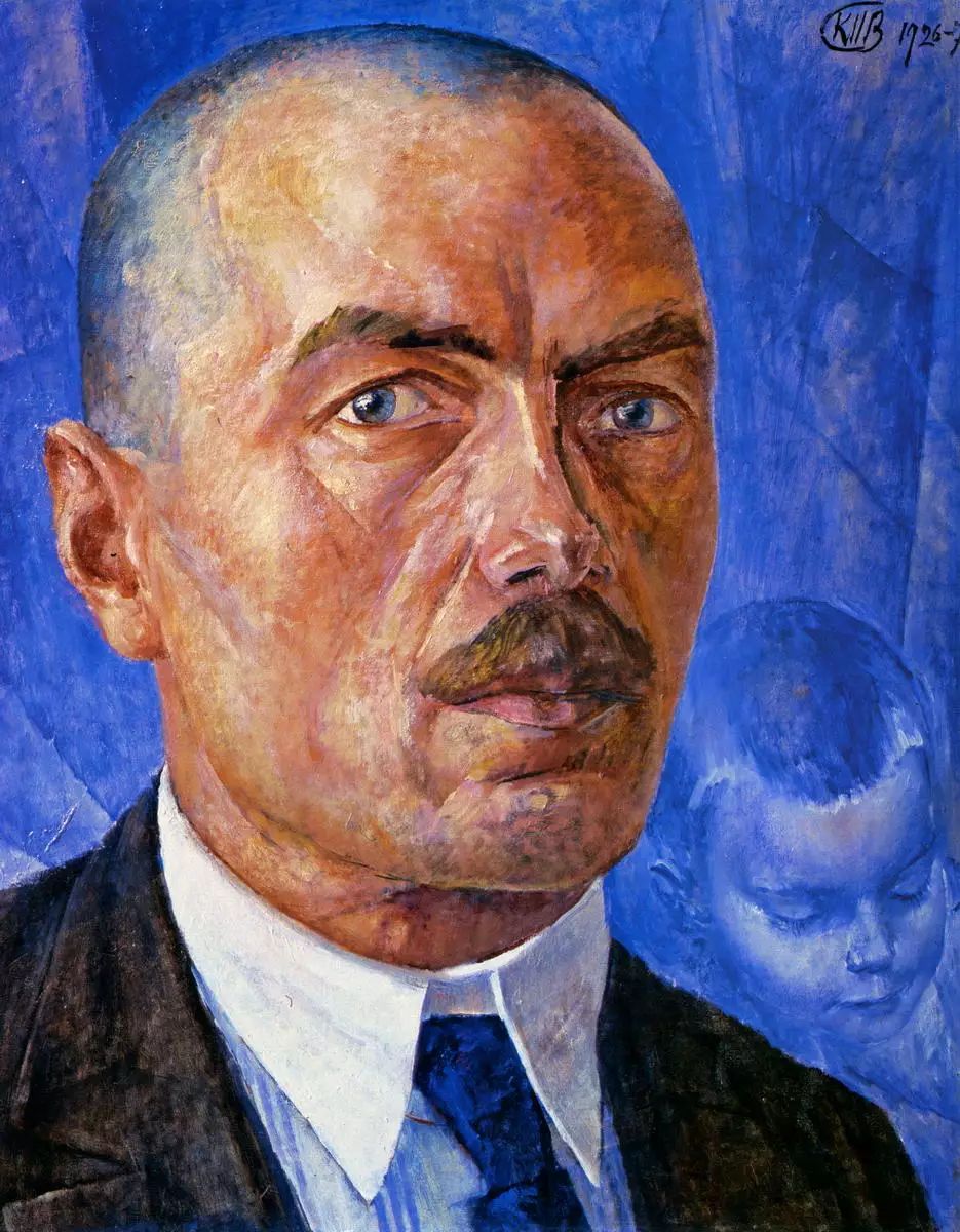 马列维奇伊萨克·列维坦卡尔·布留洛夫瓦伦丁·谢罗夫米罗自画像
