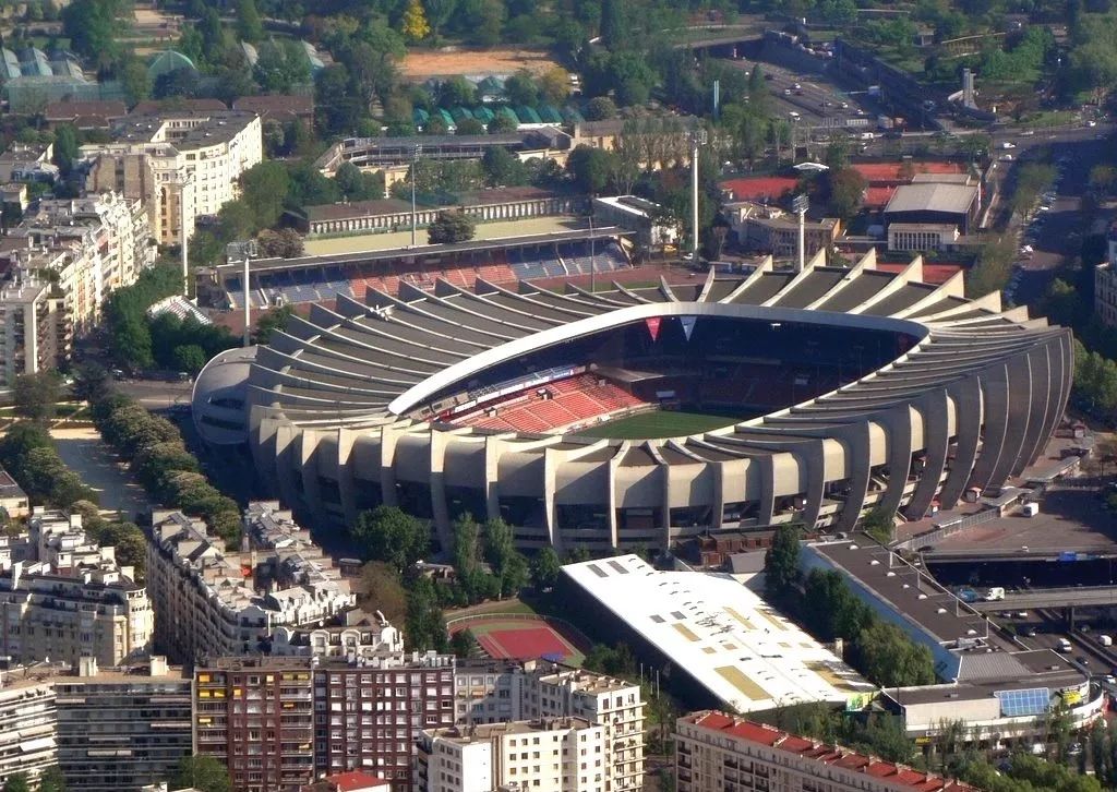 人71 1972 年99 巴黎,法国parc des princes psg王子公园体育场