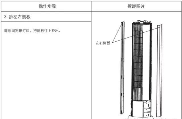 格力品圆空调拆洗图解图片