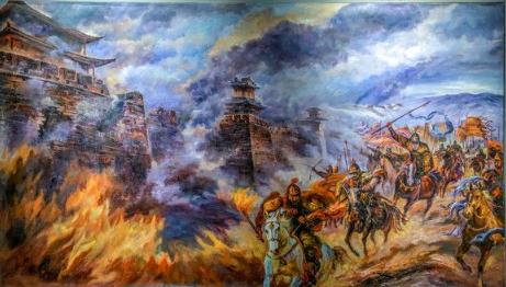 隋朝统一战争图片