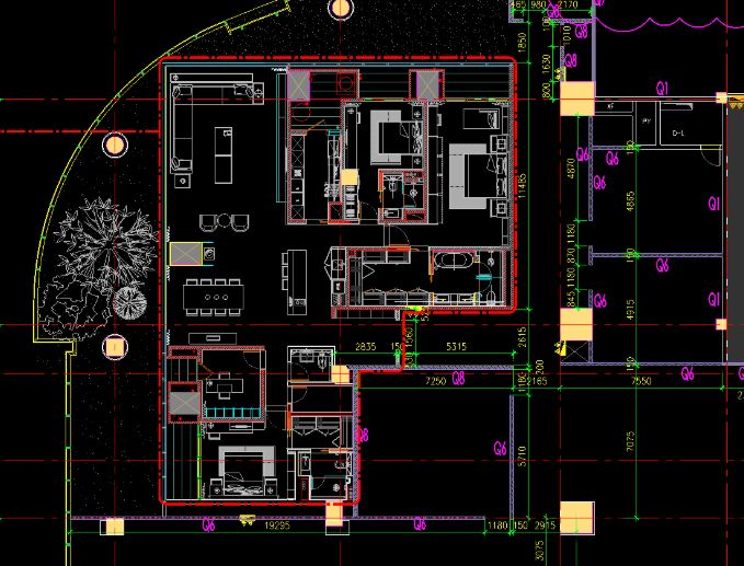 逊型私人别墅a b户型样板间丨室内 建筑 