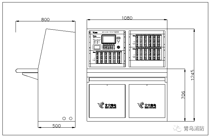 消防控制室的布置要求有哪些青鸟消防告诉您