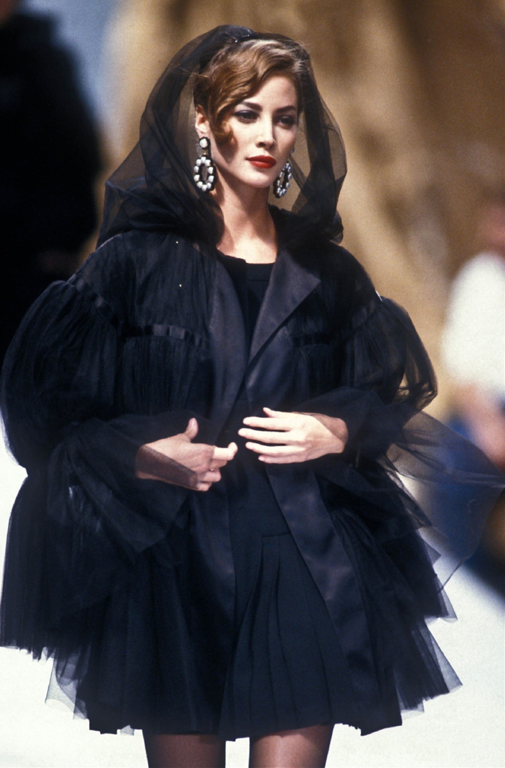 1/ 12 克莉丝蒂·杜灵顿是20世纪90年代的五大超模之一,曾被已故的