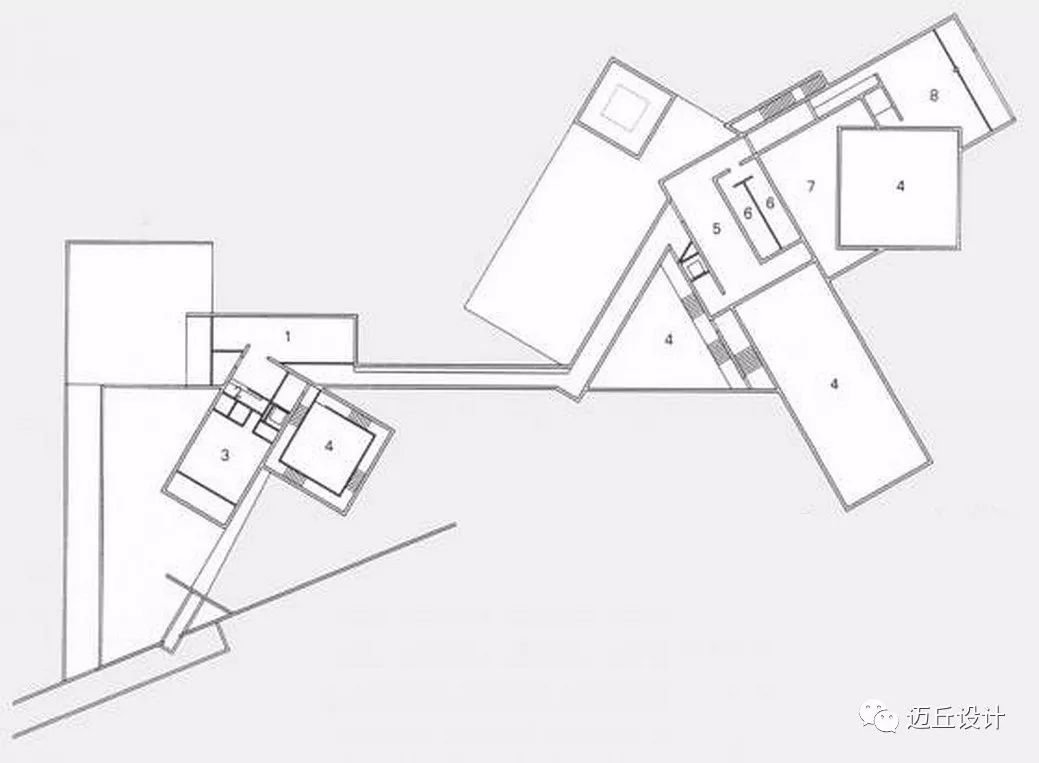 直岛地中美术馆平面图图片