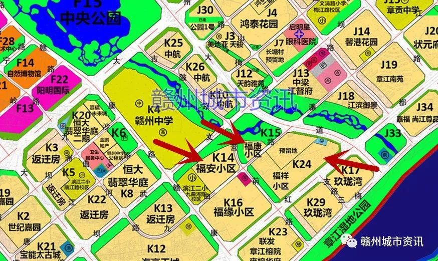 赣州市章江新区地图图片