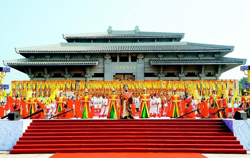 中國十大最有影響力的祭祖大典排名_黃帝陵