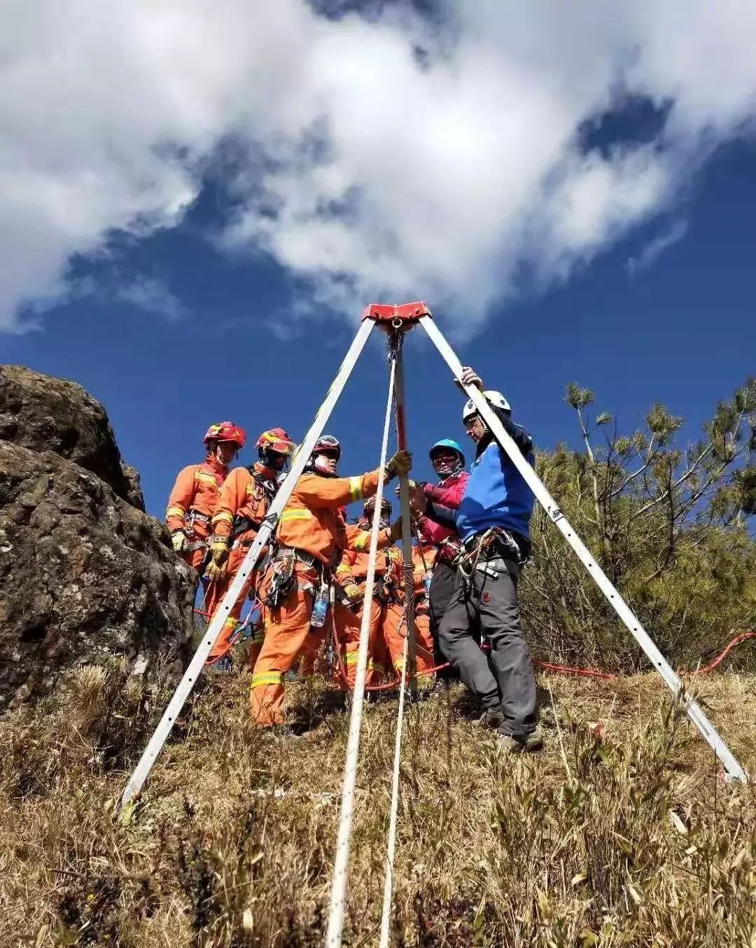 中法山嶽救援技術交流培訓班系列報道四