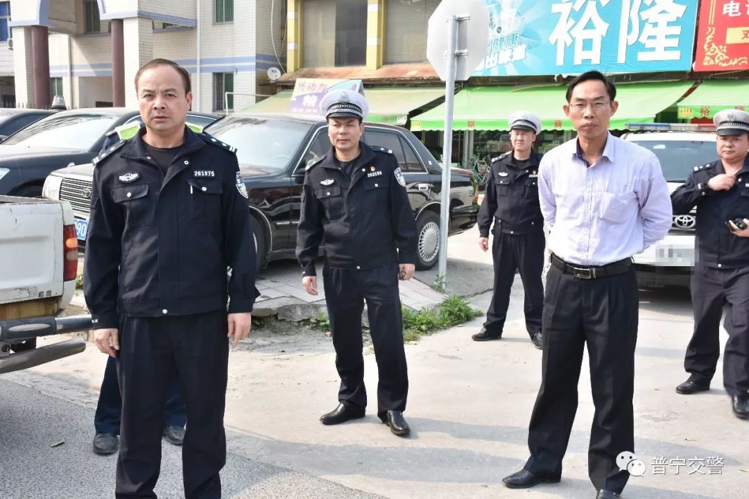 普宁出动大批警力集中占陇片区重点整治这些行为