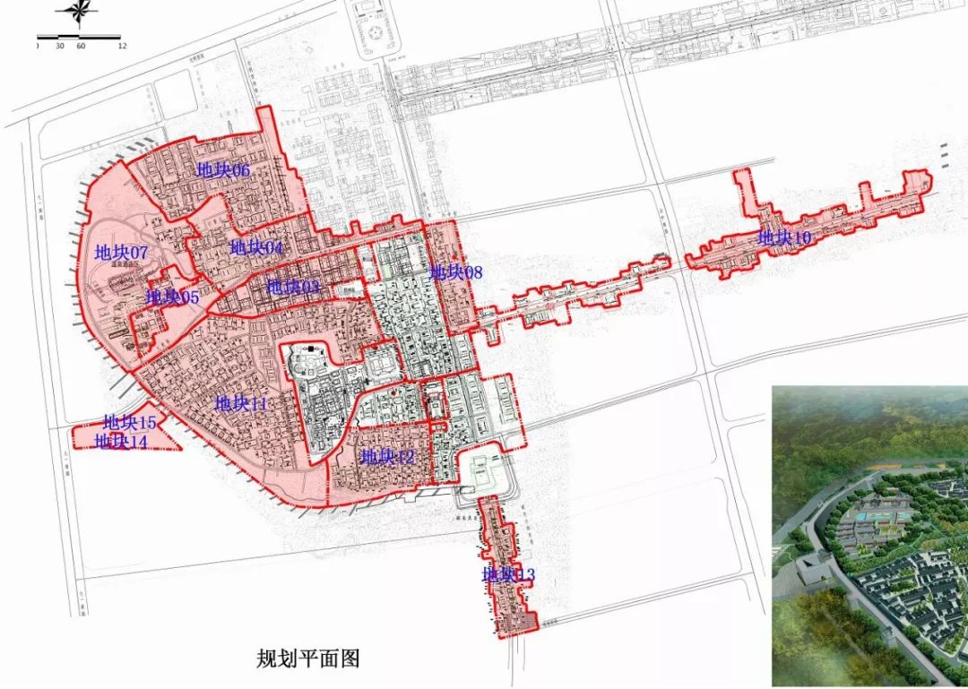 忻州秀容古城旅游开发商业街规划出炉郑连生在古城保护修复工地现场