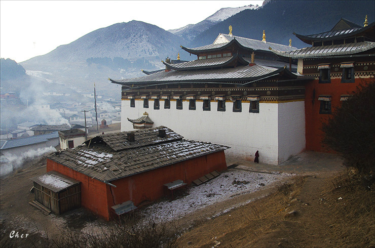 郎木寺背包客的旅行胜地