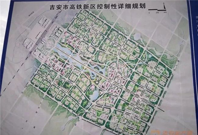 【重磅】吉安高铁新区未来是建成这个样子——高铁西站五指峰