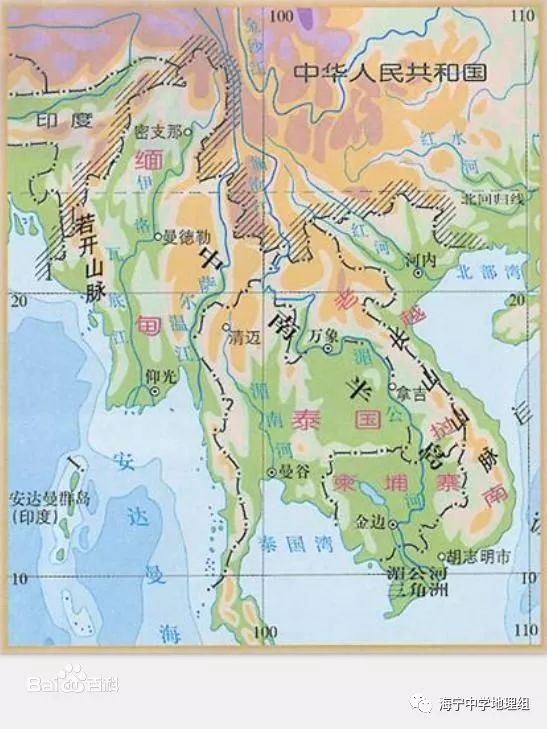 元江红河地理位置图片