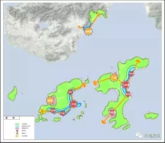 川岛镇地图图片