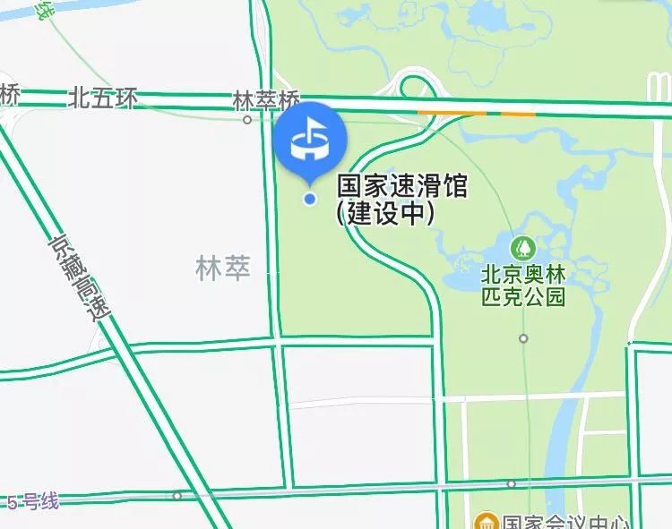 北京冬奥会场馆地图图片