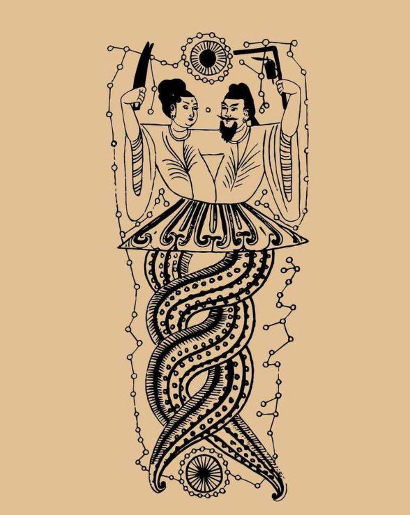 人类的始祖女娲为什么是人面蛇身
