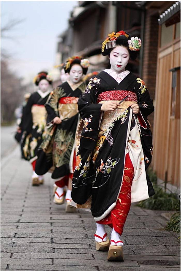 日本艺伎服装解析图片
