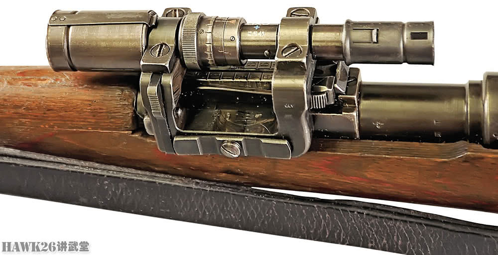 配备zf41瞄准镜的98k卡宾枪竟然是世界上第一款侦察步枪
