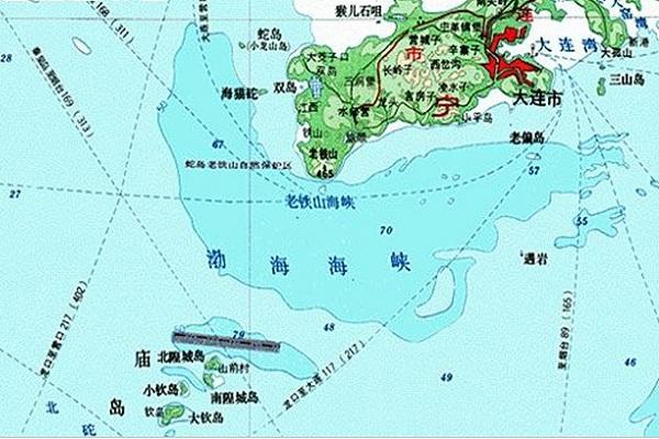 中国三大海峡地图图片