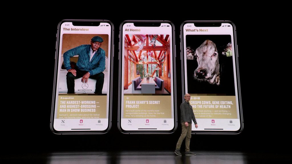 苹果2019新品发布会首发apple news ,仅开放英语和法语内容