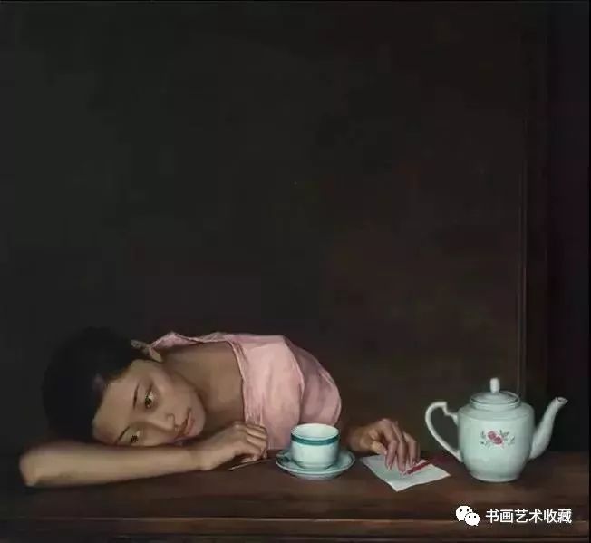 中外绘画：画出肉感的少女