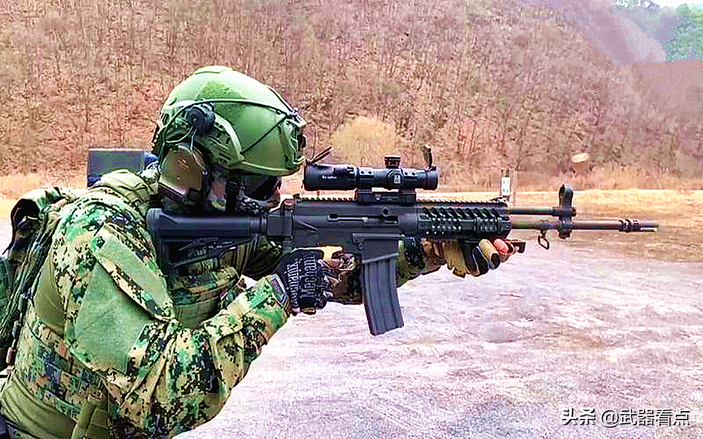 韩国步枪k2图片