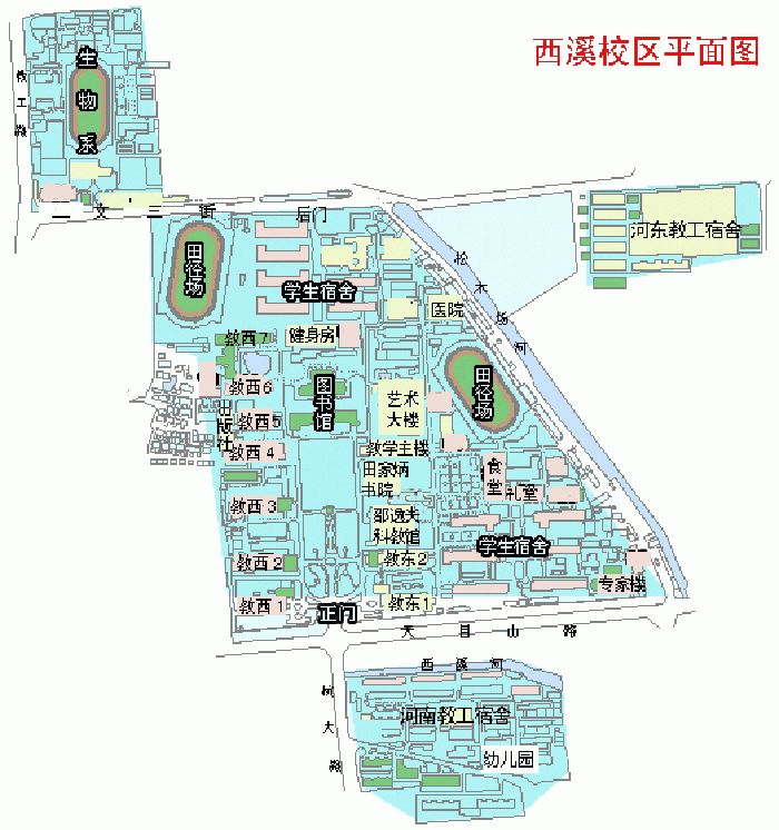 浙江大学平面图高清图片