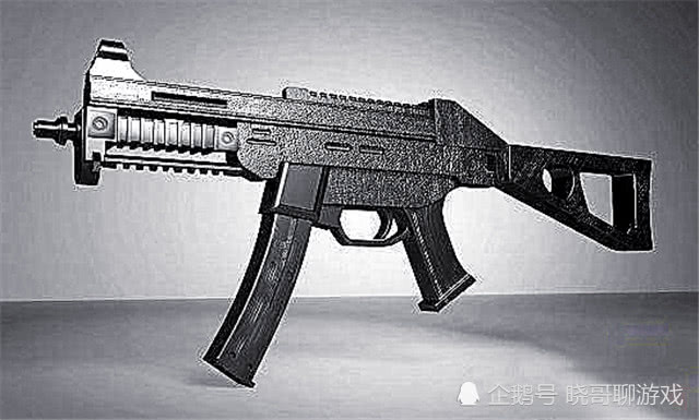 ump9冲锋枪3D图片