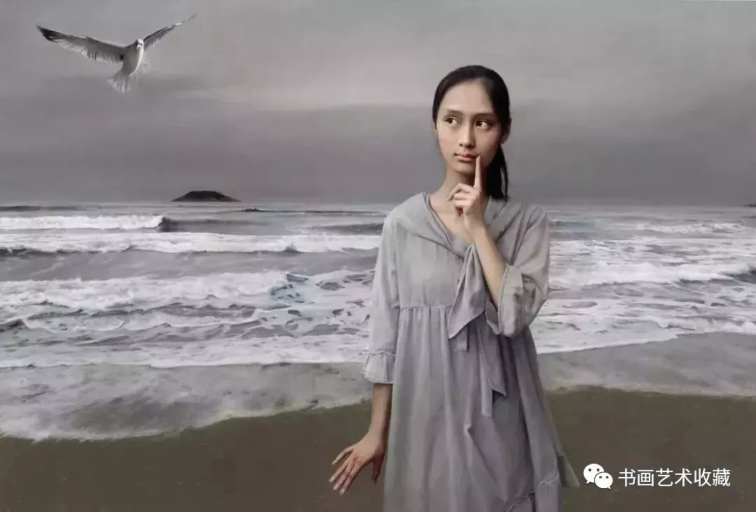 中外绘画：画出肉感的少女