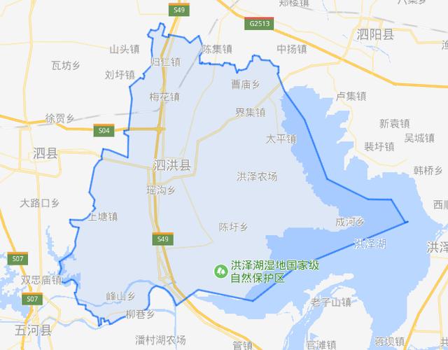 泗县各乡镇地图全图图片