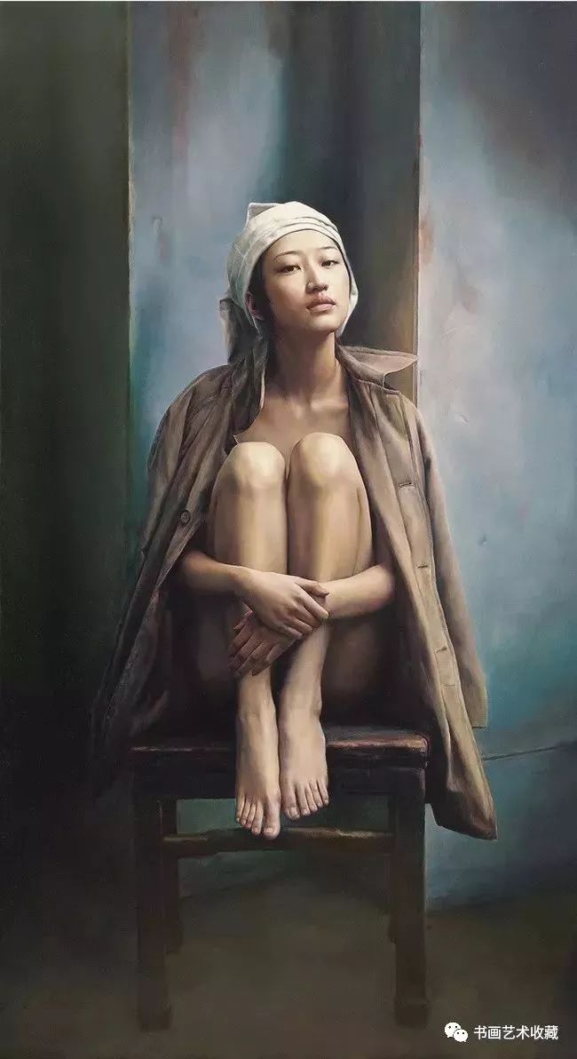 中外绘画：画出肉感的少女