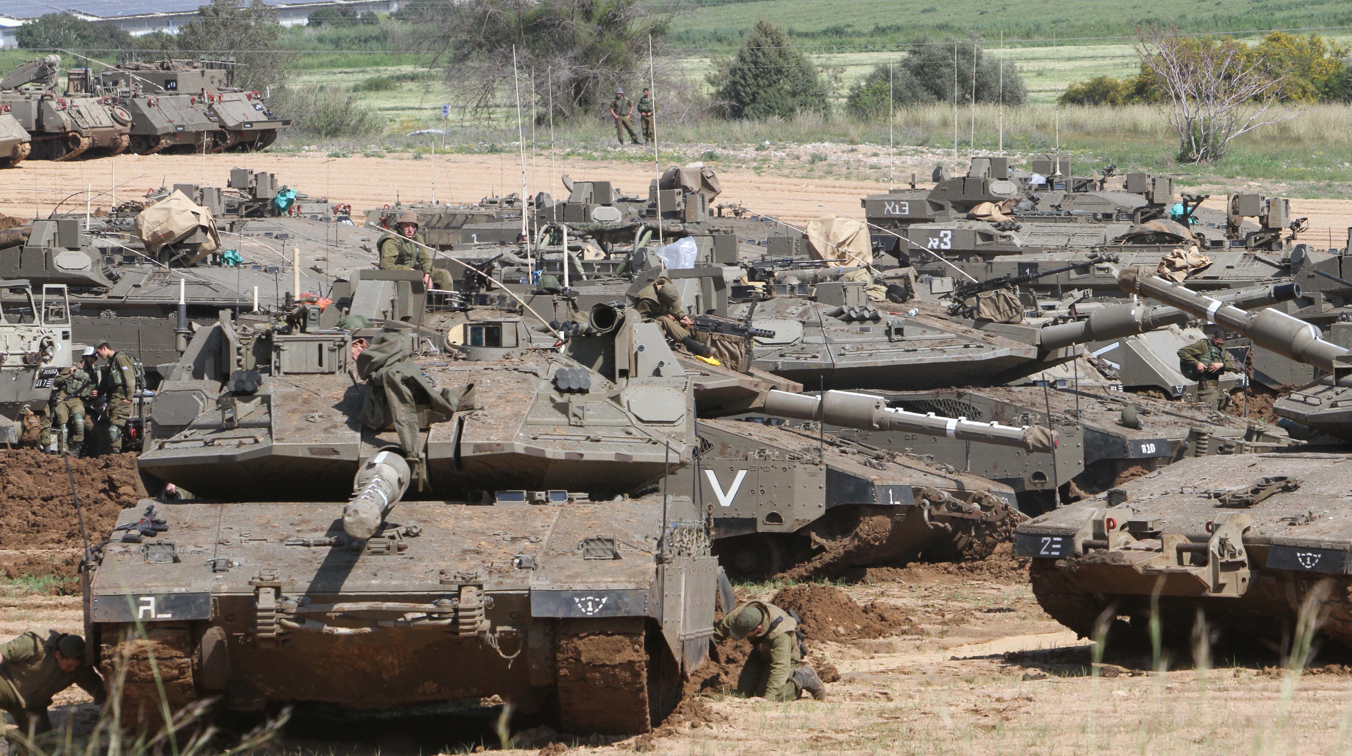以色列向加沙地带周边增兵