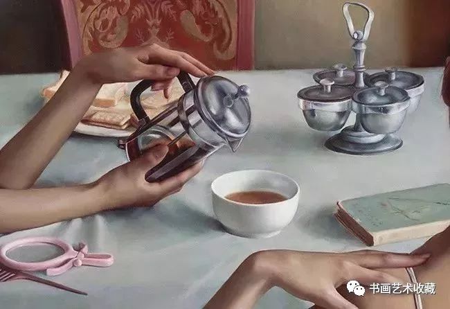 中外绘画：画出肉感的少女